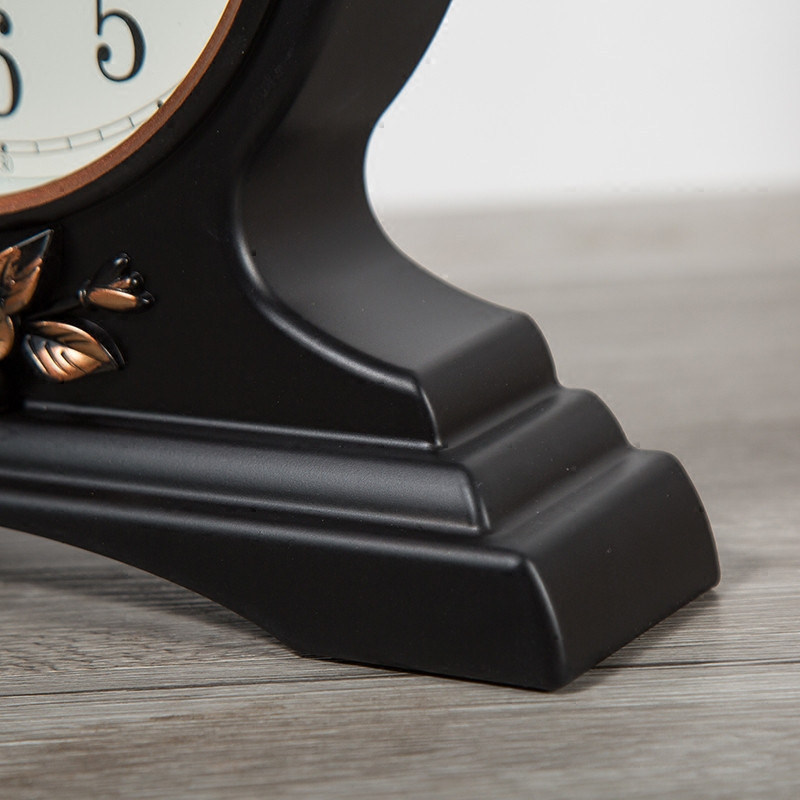 Europæisk stil minimalistisk vintage retro stille bord ur stue kontor desktop pendul sæde ur hjem dekoration