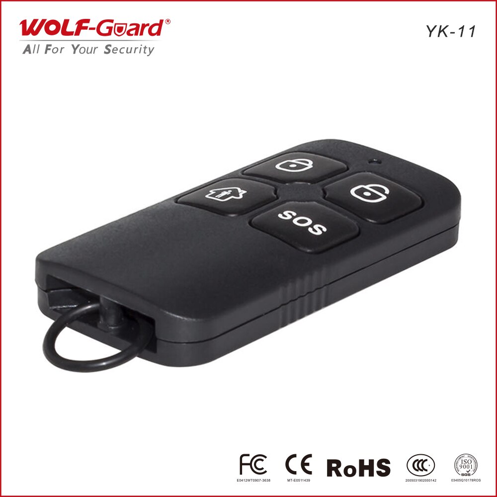 YK-11 - Wireless Waterproof Remote Controller for GSM Alarm System