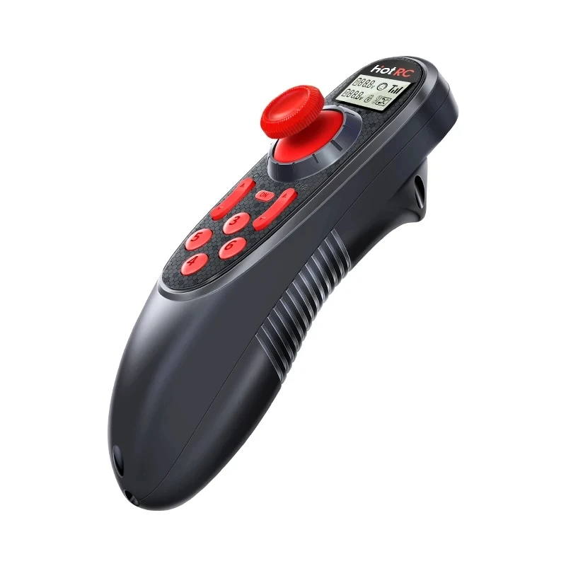 HOTRC DS-600 6CH 2.4GHz Radio Systeem Zender met F-06A Ontvanger voor RC Botens