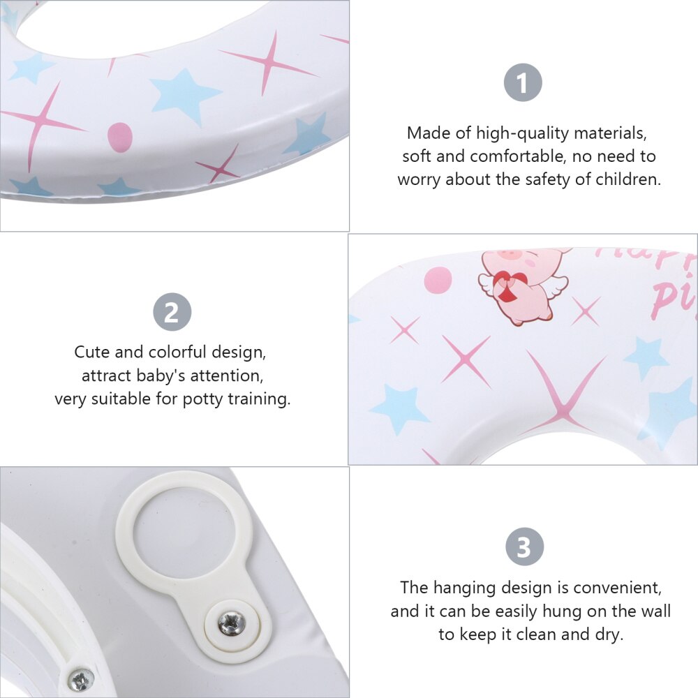 1Pc Toddler Potty Seats Baby Toilet Training Seats Kids Toilet Trainer Rings