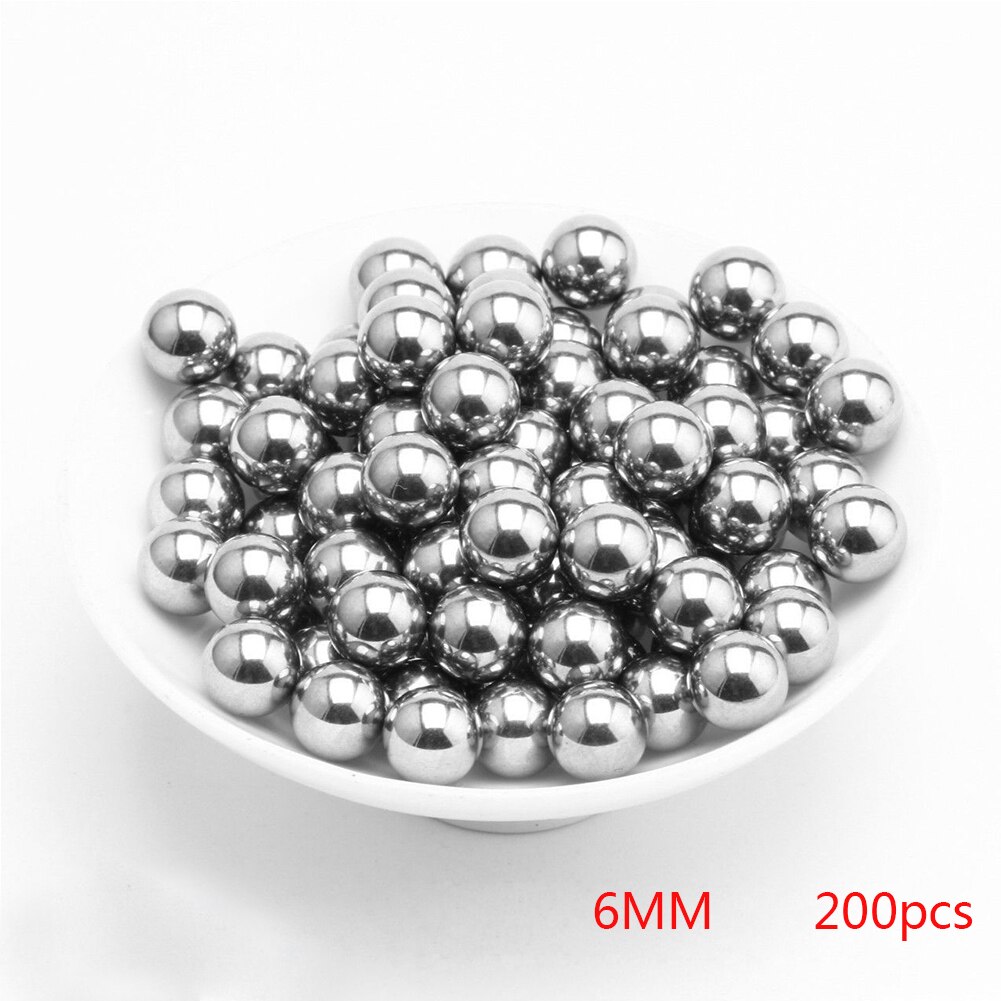 Billes de roulement Dia durables en acier inoxydable, 50/200 pièces, précision 2mm 3 mm 4mm 5mm 6mm pour roulements Bcycles