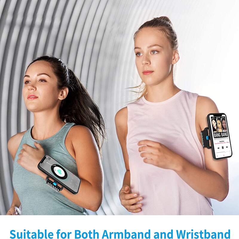 SOKUSIN Sport Runing Armbinde Armbinde Telefon Halfter Halterung Mit Stoßfest fallen Arme Band Stehen Für iPhone X XS 13 12 11 Profi Max