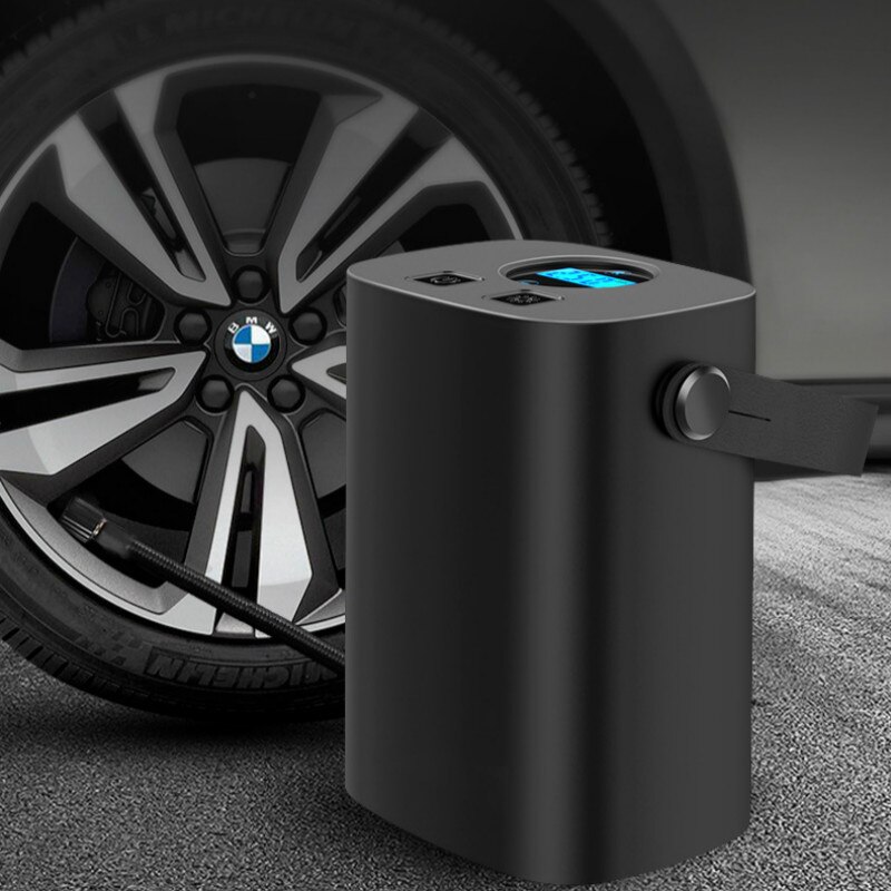 Handheld Wireless Car Air Compressor 150PSI Auto Tire Inflator Pump 12V Digital Tyre Pressure Cordless Home Car USB Chargable