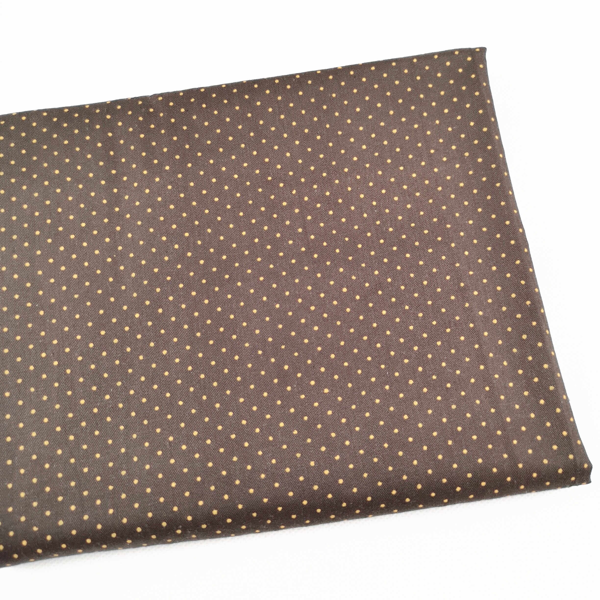 Coffee Dot Print DIY Sewing Quilting Fat Quarters Tecido Doll Handmade Material For Clothes Cotton Fabric Home Textile Patchwork