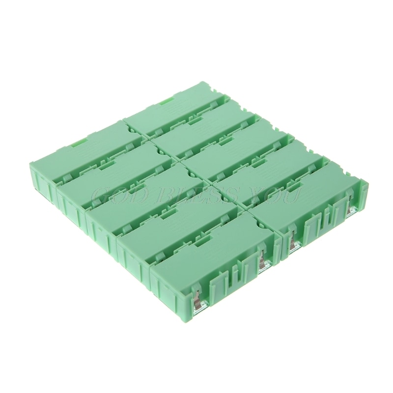 Mini SMD SMT Elektronische Box IC Elektronische Komponenten Lagerung Fall 75x 31,5x21,5mm