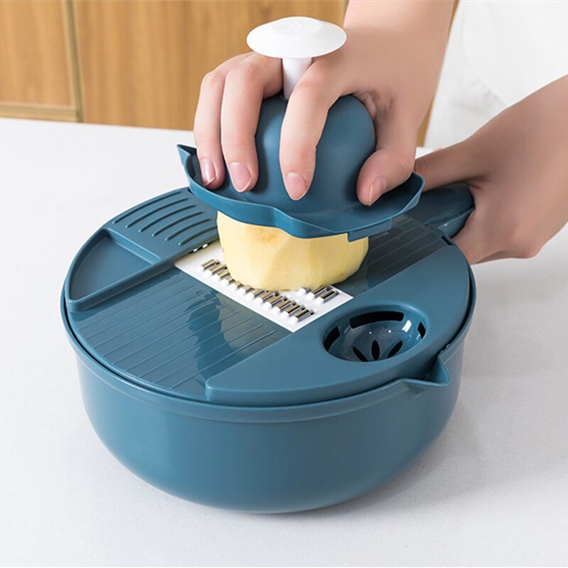 Multi-Function Vegetable Chopper Grater Carrots Potatoes Manually Cut Shred Graters For Kitchen Convenience