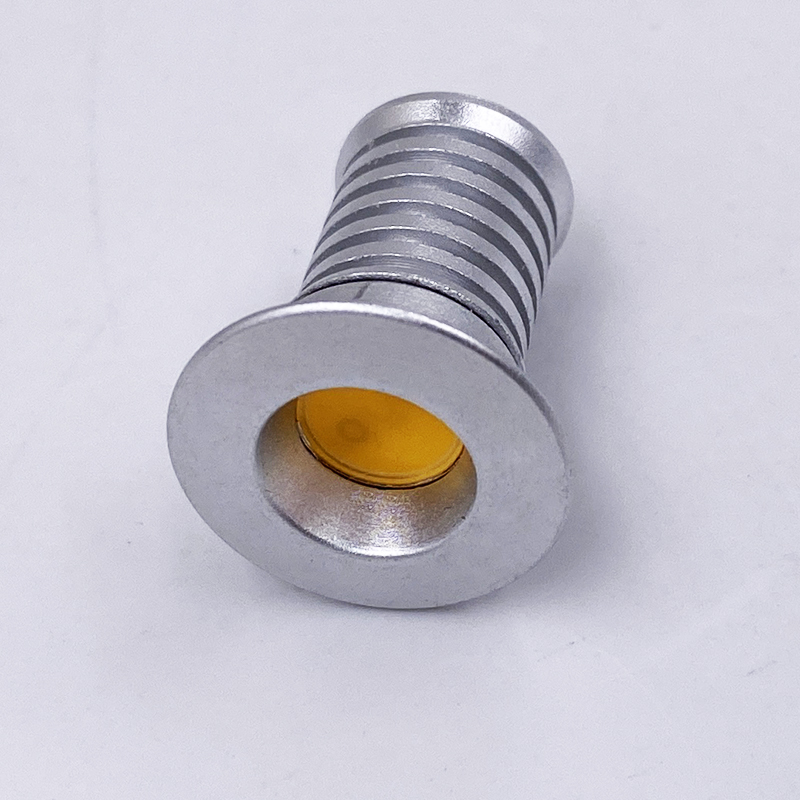 Foco decorativo para habitación, 1W, 0,5 W, Mini foco Led de 12V, regulable, 13Mm, empotrado, escaparate, iluminación de exhibición, luz para coche y Camping: L / Verde / 9 W