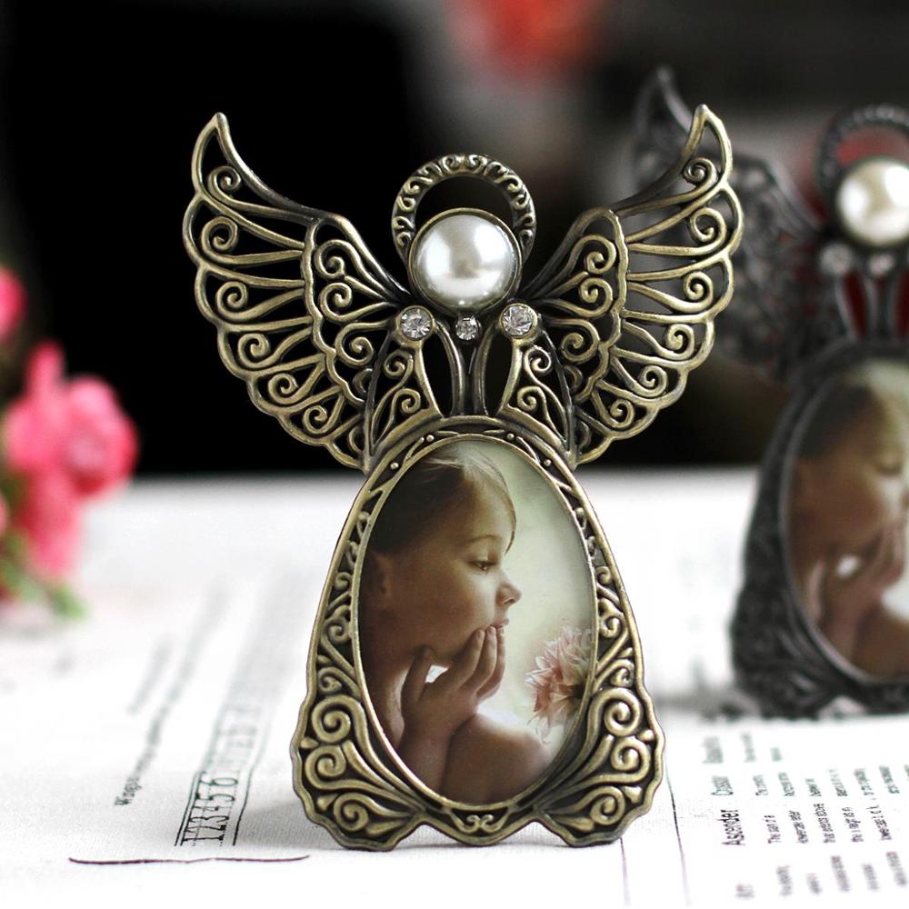 Metal Mini Pearl Photo Frames,Vintage Picture Fram... – Grandado
