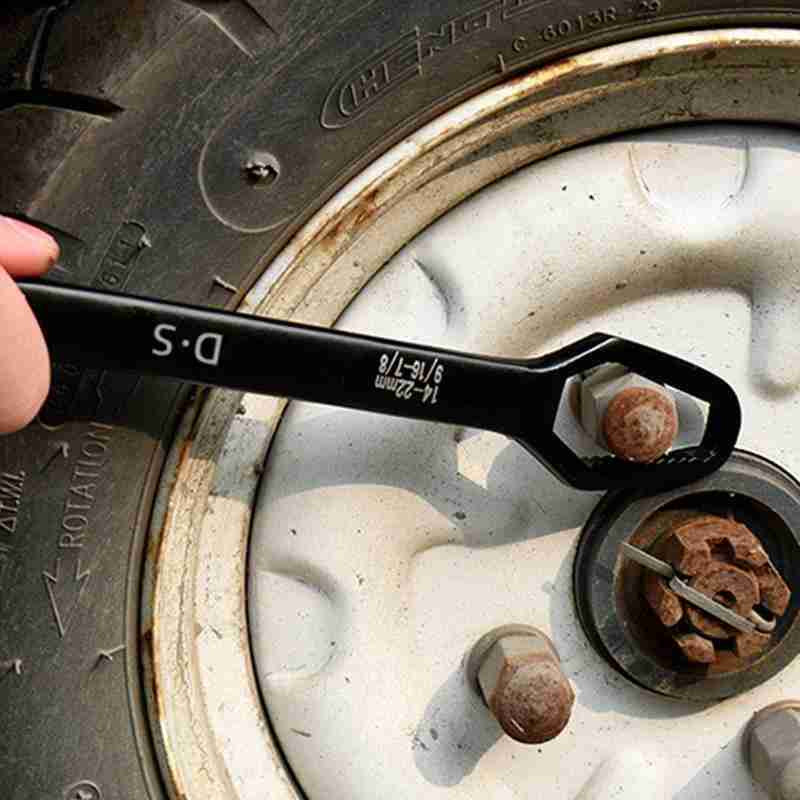 universal wrench multi-function fast pressure wrench For nuts wrench bolts and socket head spanner adjustable Z0J4