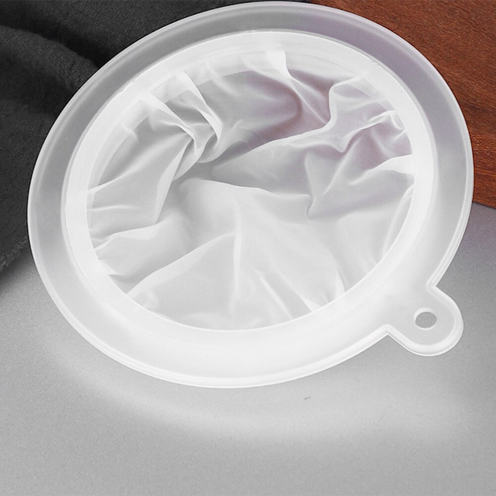 15cm 100-450 Nylon Filter Reusable for Stainless Steel Funnel Kitchen Funnel Filter for Juice Traditional Chinese Medicine Oil