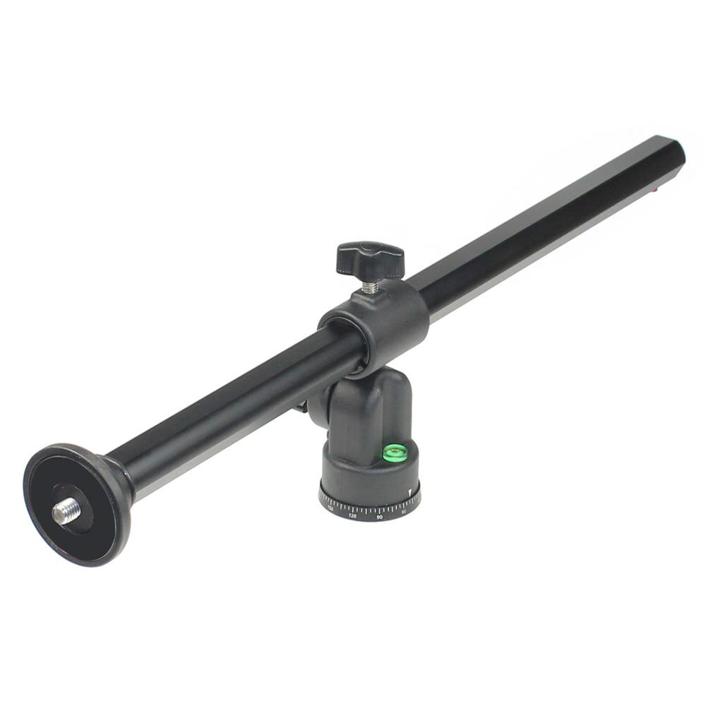 BGNing Horizontal Bar SLR Camera Mount Tripod Boom Rotatable Multi-Angle Center Column Rod Extension Cross Arm Photography