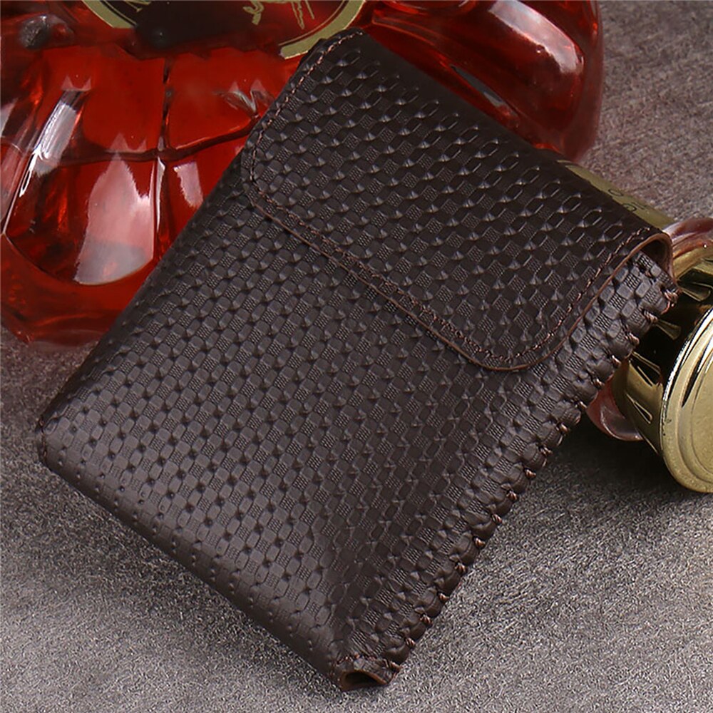 PU Leather Phone Pouch Anti-fall Protective Case for Samsung Galaxy Z Flip Fold Phone Accessories Portable Full Cover Bag