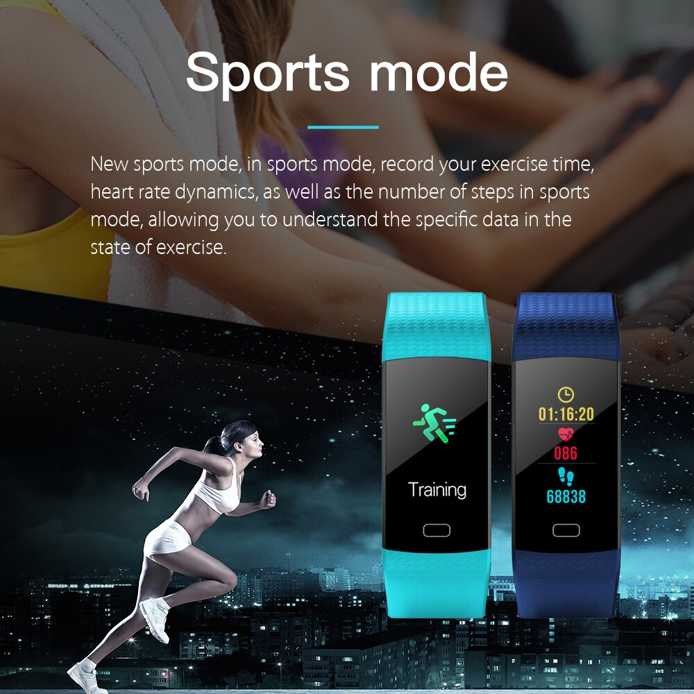 Y5 smart armband hjärtfrekvens blodtrycksmätare tracker fitness tracker smart armband vattentät smart watch stegräknare