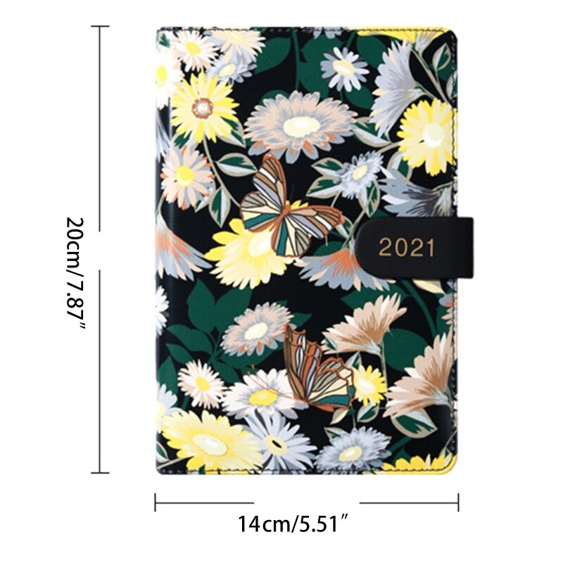 Agenda Planner Organizer B6 Diary Notebook Journal Weekly Daily Notepad F3MA