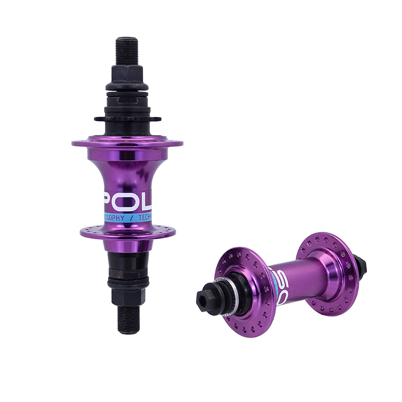 Polso Bh002 Bmx Fietshub 36H Linker Bestuurder En Rechter Bestuurder Fietsonderdelen Cassette Naven: Marineblauw