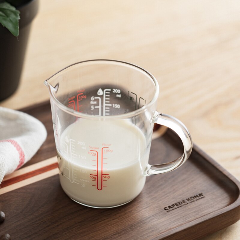 Measuring cup medicine glass counting cup 200ml measuring pot graduate measure cup Useful kitchenware to help you with precision