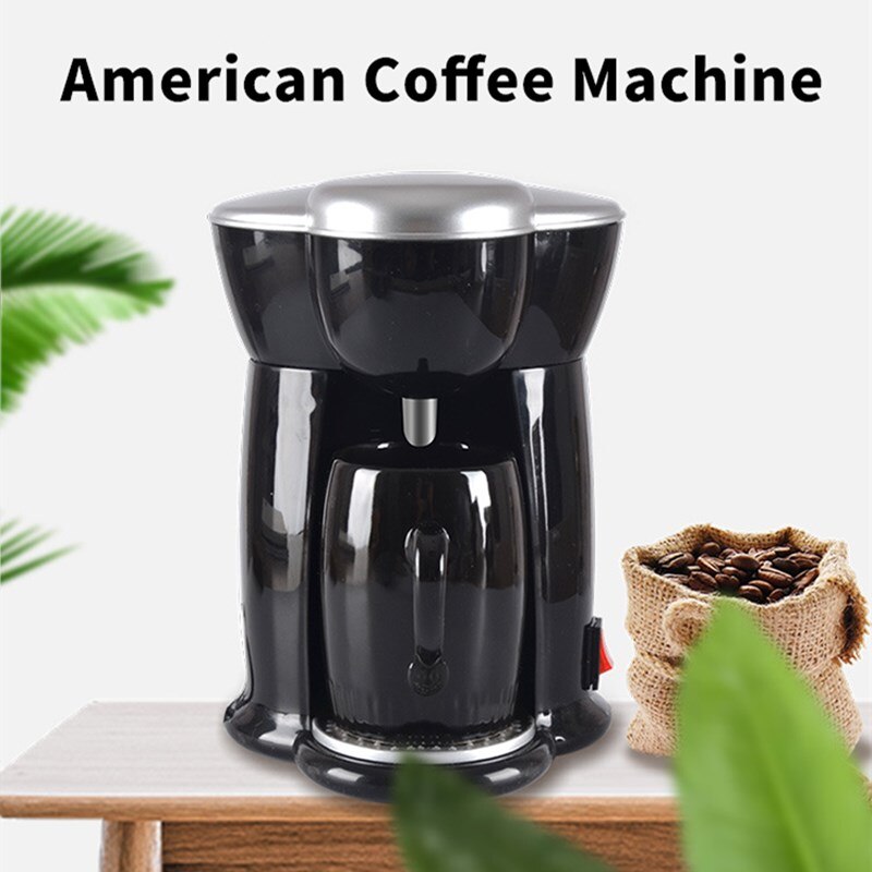 Mini Huishoudelijke Elektrische Infuus Koffiezetapparaat Auto Koffie Machine Dual-Gebruik Amerikaanse Koffie Thee Machine Koffiezetapparaat Espresso