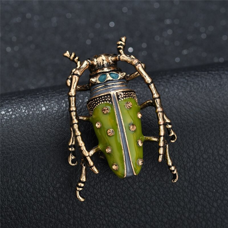 Terreau Kathy Insect Bumble Bee Broche Voor Vrouwen Mannen Bee Sieraden Goud Kleur Geel Enamel Broches Rhinestone Dragonfly Sieraden: b486