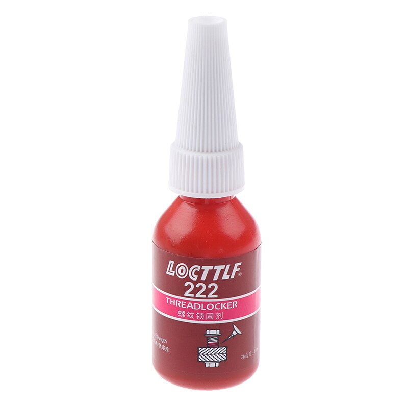 1pc 10ml 222 lijm schroef anaërobe lijm afdichting en lekvrij schroefdraadborgmiddel houder borglijm metaal schroef lijm: Default Title