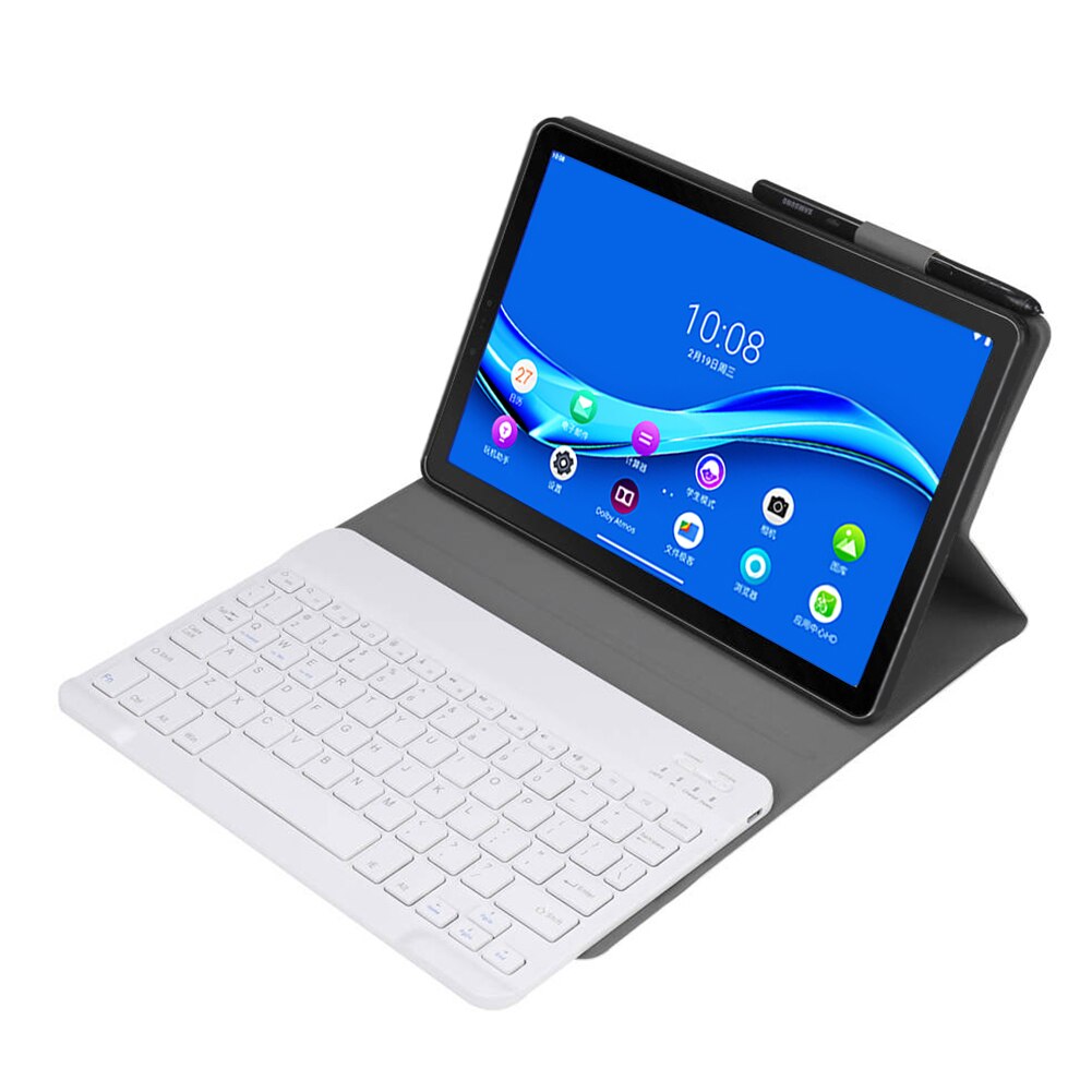 Ultra Thin Separable Wireless Keyboard for Lenovo Tab M10 TB-X605F 10.1in / Keyboard Support Standard wireless version 3.0