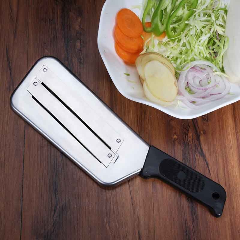 Köksdetaljer om kniv för kålförstörare rostfritt stål нож для шинковки капусты нержавей