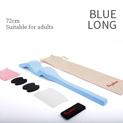 Civière de pied en bois pour la danse de Ballet, outils de mise en forme du cou-de-pied, rehausseur d&#39;étirement, accessoires de Ballet, fournitures d&#39;exercices en bois: Blue For Adults