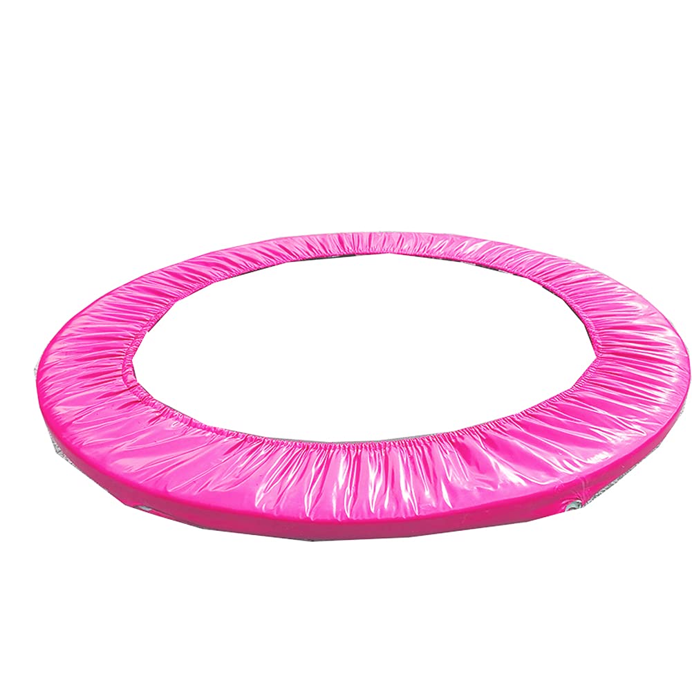 Foldable Trampoline Cloth Cover Mini Fitness Trampoline Skirt For Trampoline Protection UV Resistant For Children Jumping Bed: Pink 48in