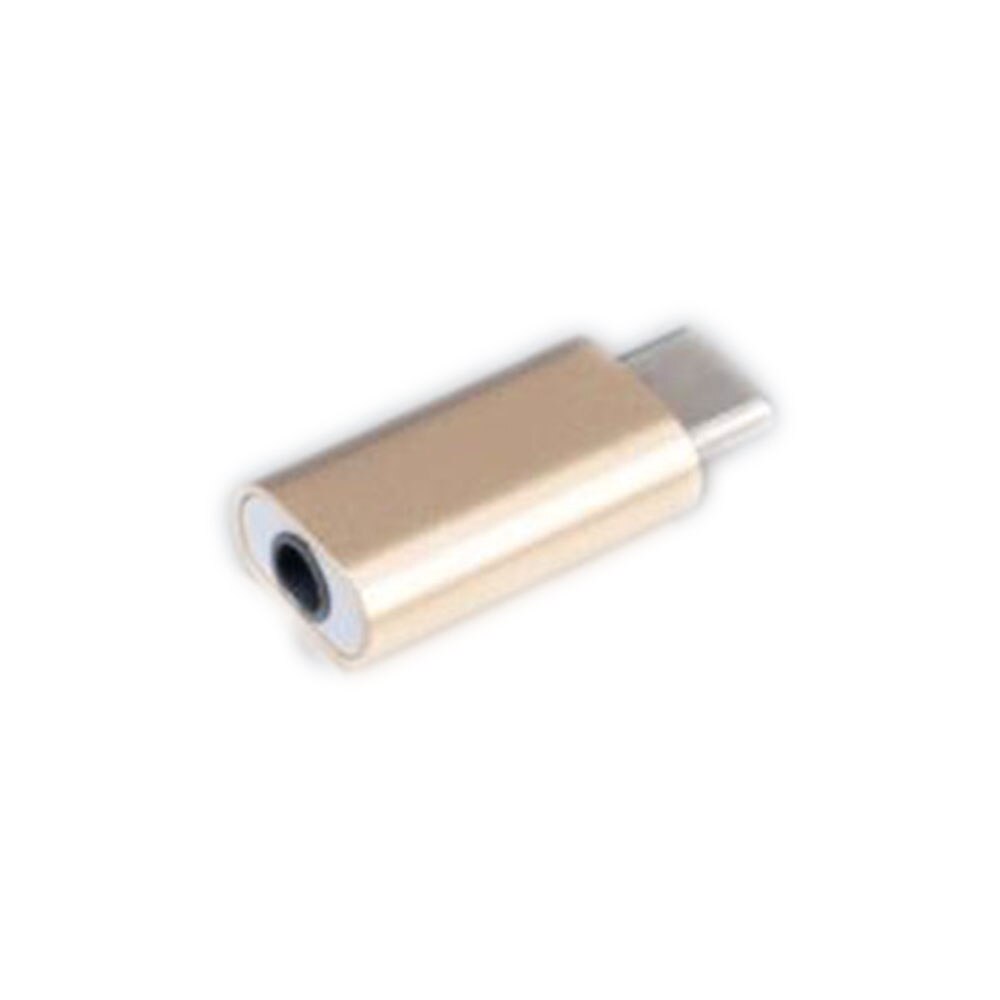mini hodetelefonadapter hodesettkabel usb type-c  til 3.5mm jack spiltteromformer hann til famale hodetelefonkontakt til xiaomi: måke