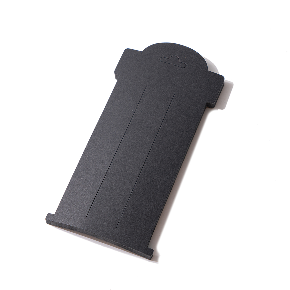 Soporte de cartón para tarjetas de exhibición, accesorio de joyería, organizador, embalaje para pequeñas empresas, Clip para el pelo, 16x8cm, 20 piezas: green