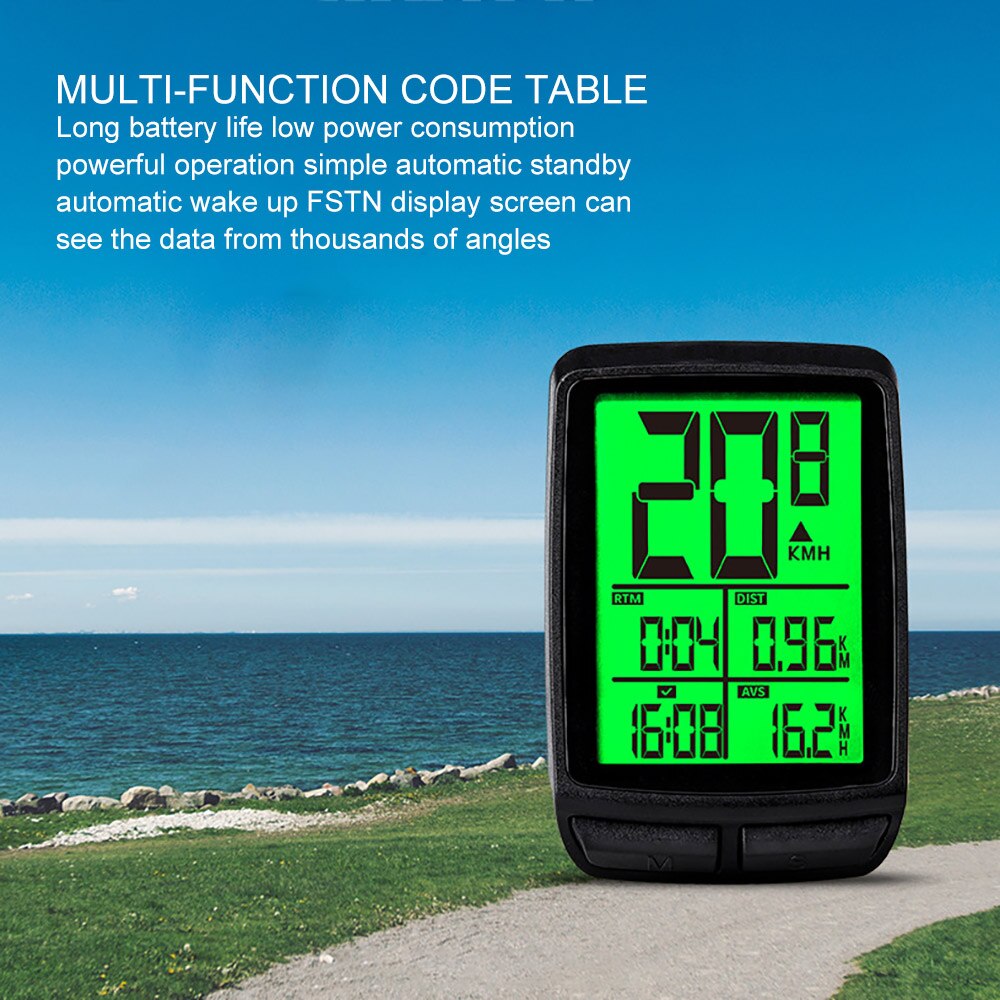 Bicycle Bike Computer MTB Bike Cycling Odometer Stopwatch Speedometer Watch LED Digital Rate Ciclismo Bike Accessories