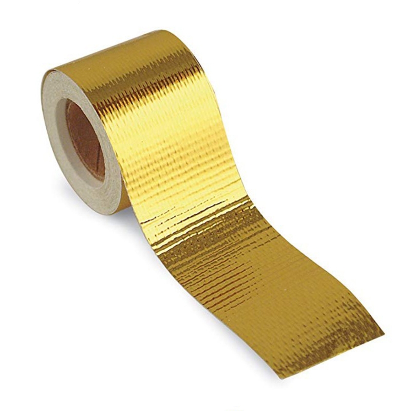 Selbst-adhesive Wärme Resistant Band Thermische Barriere Folie Band Wärme Reflektierende Klebstoff Wärme Abschirmung Band für Auto Teile