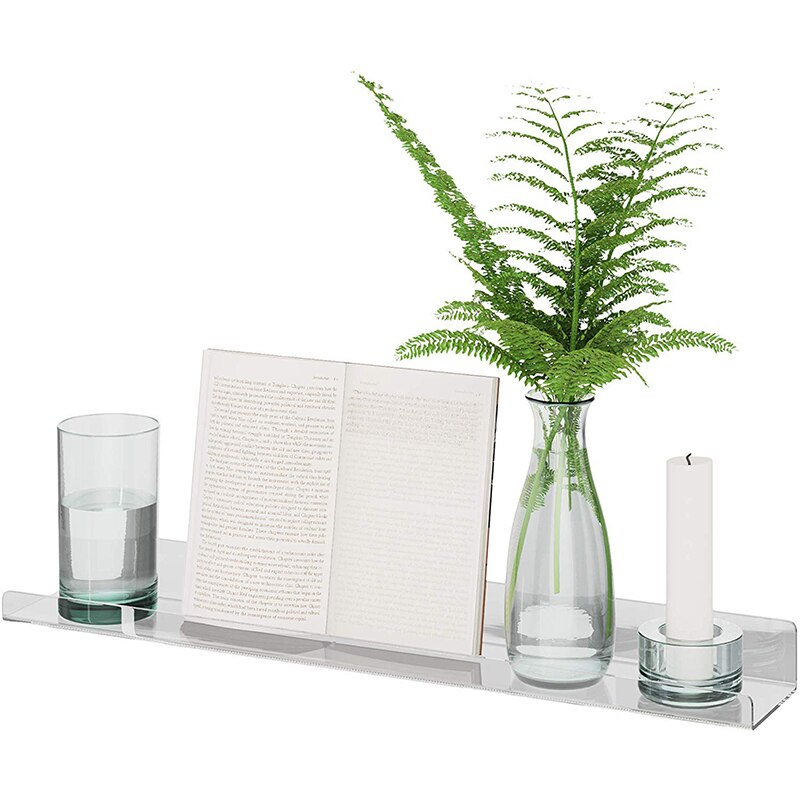 Acrylic Racks Modern Wall Stand Display Toy Storage Rack Floating Wall Books Storage Racks Books Racks Decoration For Home