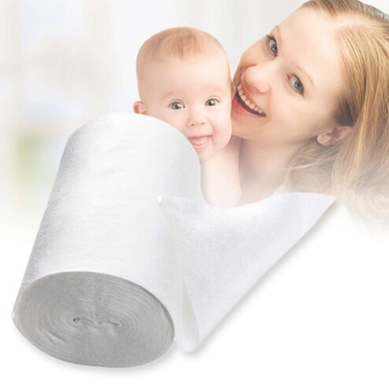 1 Roll Baby Luier Nappy Liner Flushable Biologisch Afbreekbaar Wegwerp Doek Nappy Luier Veiligheid Bamboe Liners Voor Baby 18x30cm