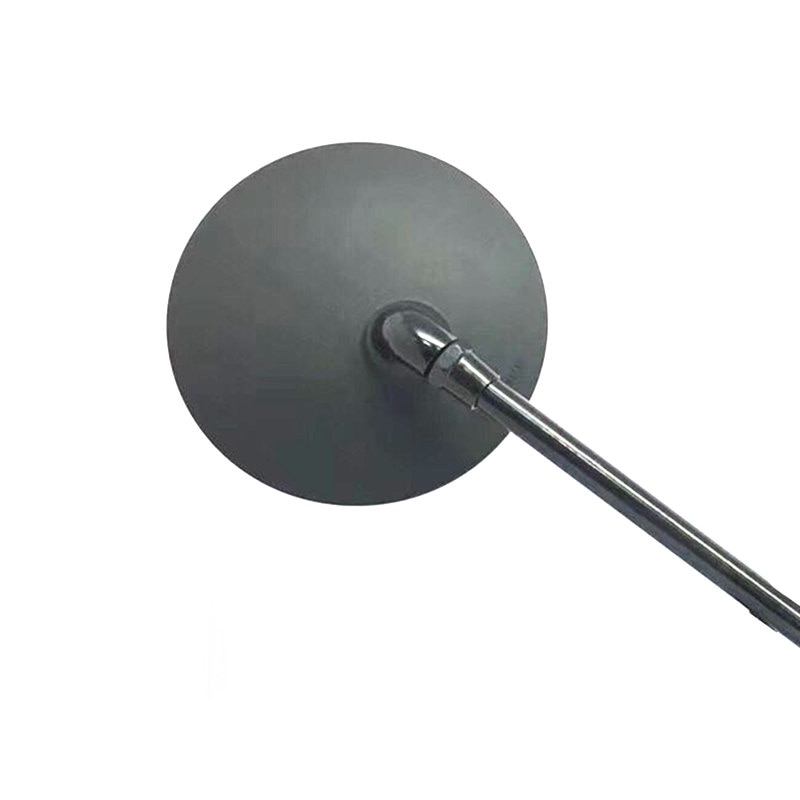 2x Black 4" Round Motorcycle Mirrors 10MM Rearview Side Mirrors For Harley Cruiser Chopper Cafe Racer Old School Dirt bike