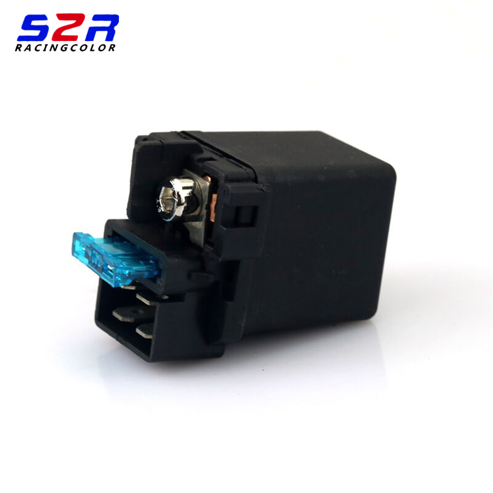 Accesorios para motocicleta S2R, relé de arranque de voltaje solenoide de arranque para Yamaha FZ16 FZ-16 FZ 16 YS150, piezas de repuesto para Motor eléctrico