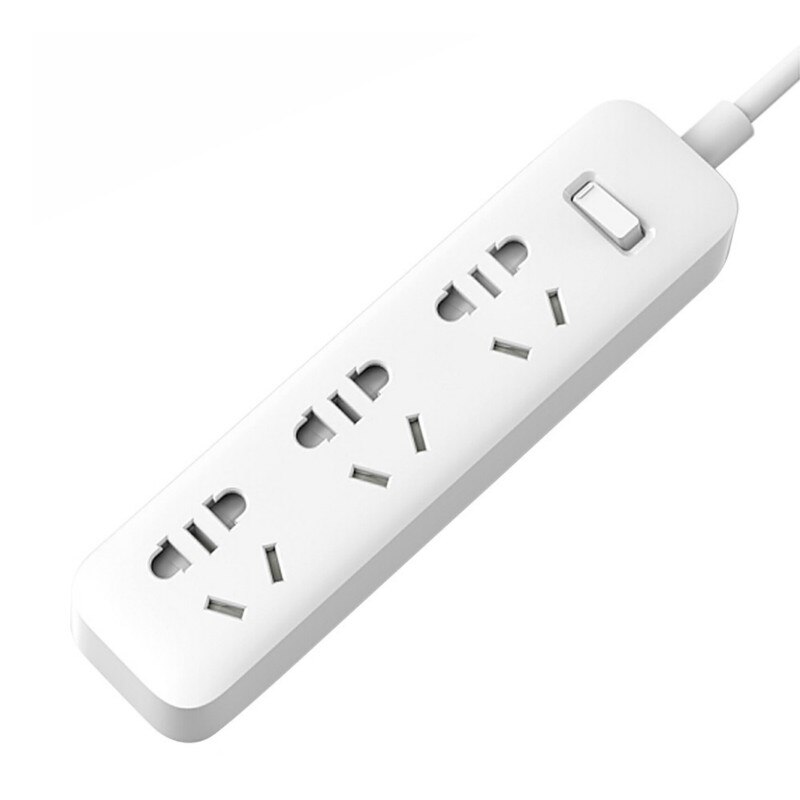Prise multiprise électronique xiaomi smart home d'origine, charge rapide, 3 prises  + 3 , extension d'interface standard, ue, états-unis