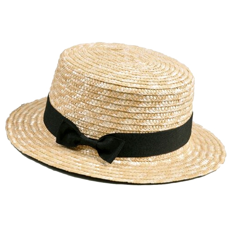 SIGGI Sommerhut beiger Panama Sonnenhut Webart Stroh Fedora Hut mit Sonnenschutz günstig online
