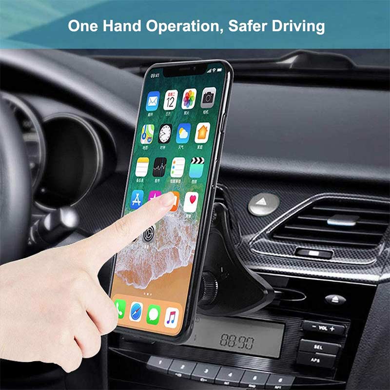 Soporte magnético para teléfono de coche, soporte Universal para teléfono móvil, ranura para CD, imanes magnéticos para iPhone