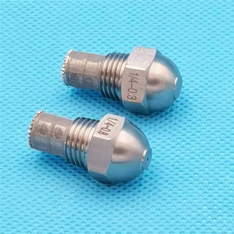 1/4 inch brandstof afval brander olie nozzle, olie verstuiver nozzle, brandstof injector, boiler olie nozzle, lage druk fijne mist verneveling nozzle