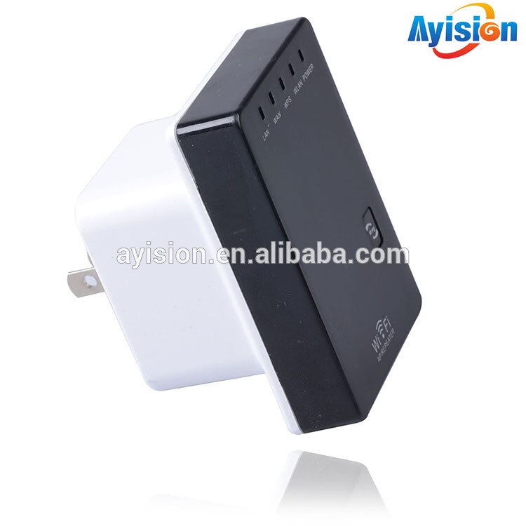 300mbps Wireless Wifi Repeater Amplifier Support Plug Eu/uk/us/au, View Wireless Repeater, Ayision/oem Product Details From