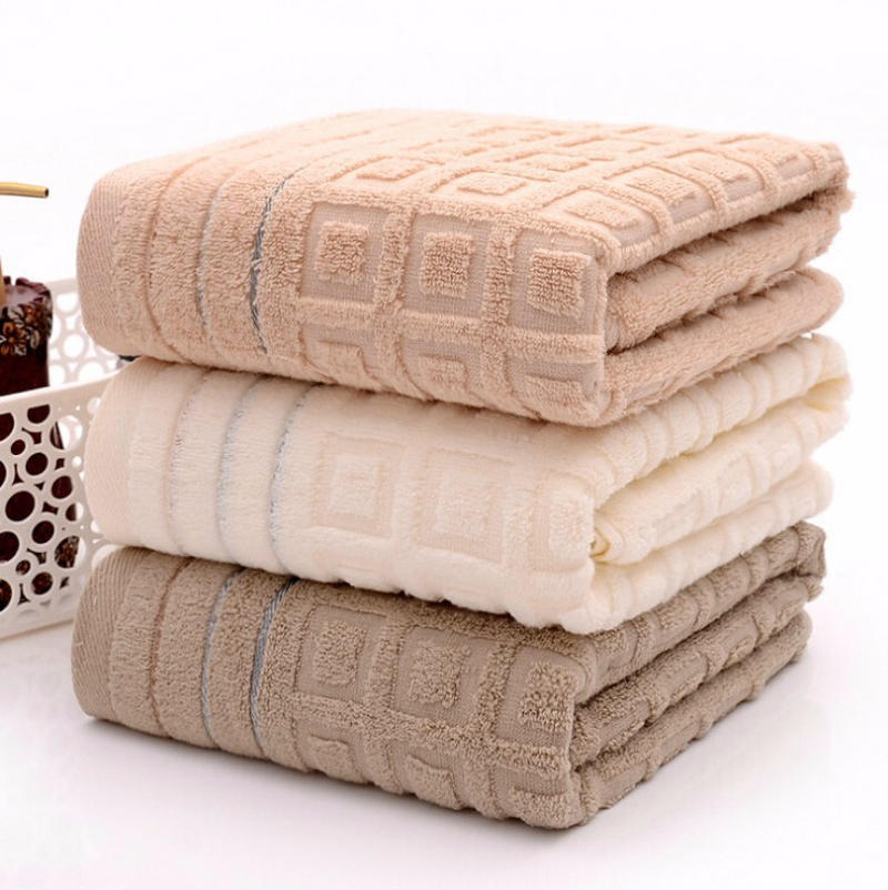 3 Stks/set 70*140 Cm Handdoeken 100% Katoen Super Zachte Badhanddoeken Voor Volwassenen Sterke Absorberende Strand Handdoeken
