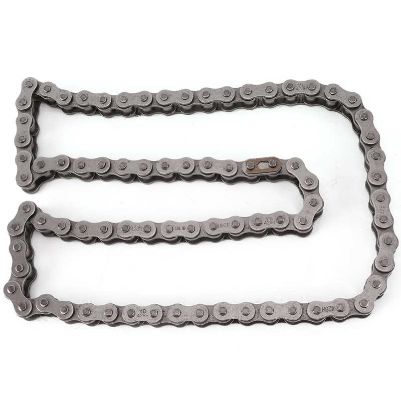 Motorcycle Steel Chain 428H 428H 80 Links Chain Heavy Duty Steel Chain Replacement for Motorcycle ATV Off Roader