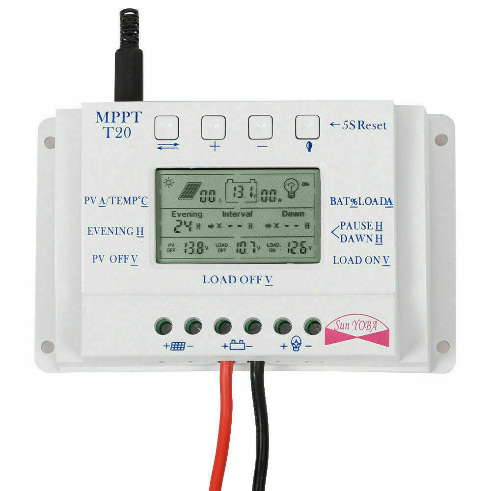 Contrôleur de Charge et de décharge solaire MPPT 4... – Grandado