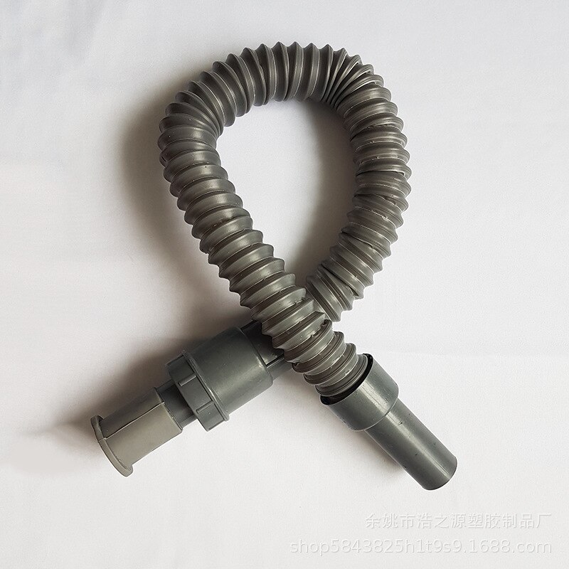 Wash Basin Taiwan Sewer Pipe Drainer Wash Basin Sink Deodorizing Drain 8008 Gray Steel Wire Pipe