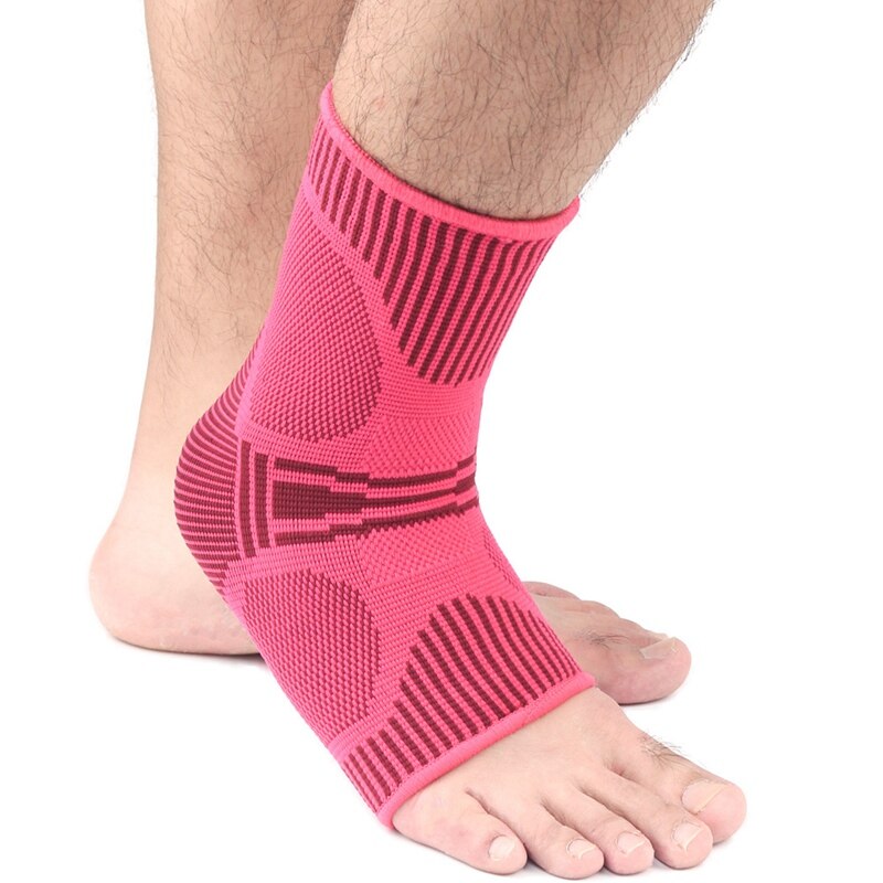 1PC Ankle Brace Compression Support Sleeve Elastic Breathable for Injury Recovery Joint Pain Foot Men Women Sport Fitness Sock