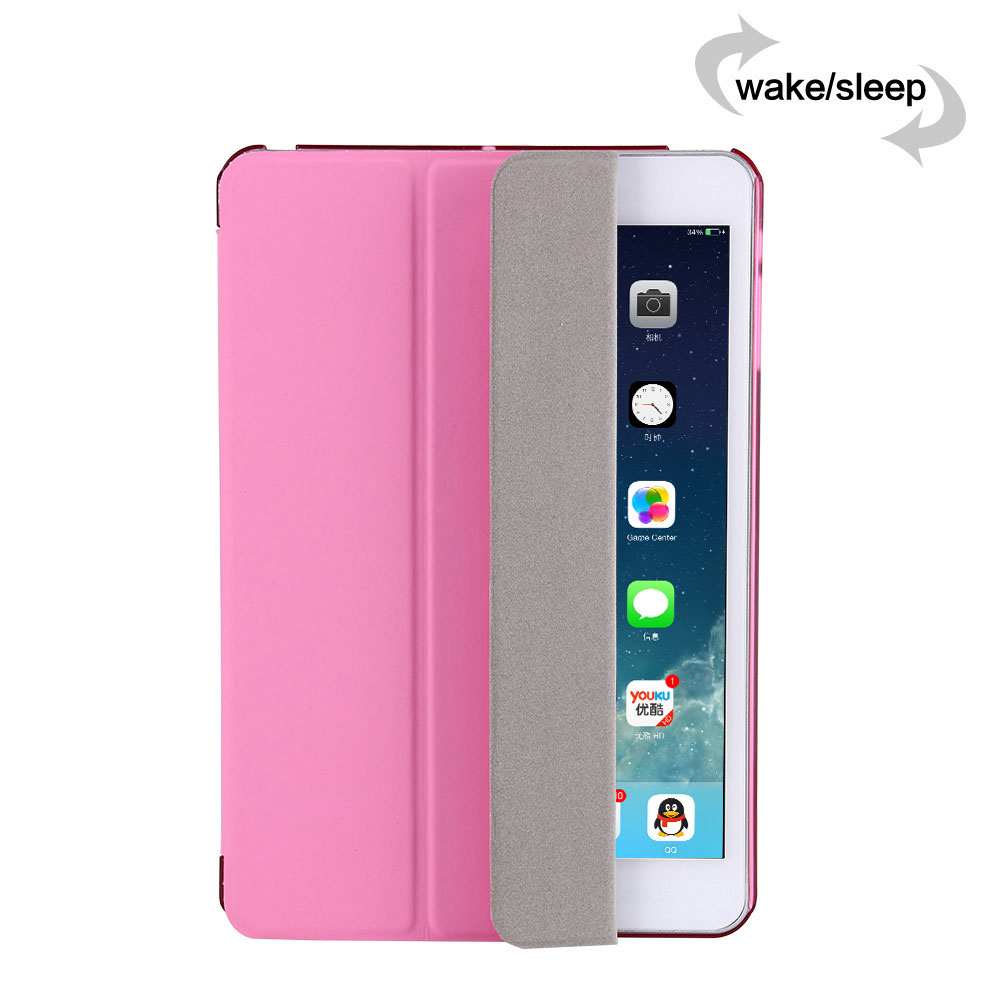 de 9,7 pulgadas caso para Apple ipad aire de 9,7 pulgadas de aire/aire 2 retina Ultra Slim Auto cubierta ipad cubierta: Pink