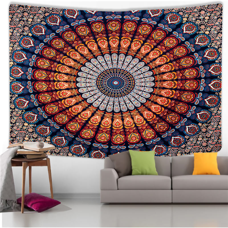 Mandala Tapestry Wall Art, Home House Hogar, Bedroom Masion Jardim Aesthetic Decor for 2023 Tapiz Y2k Arazzi Wall Hang