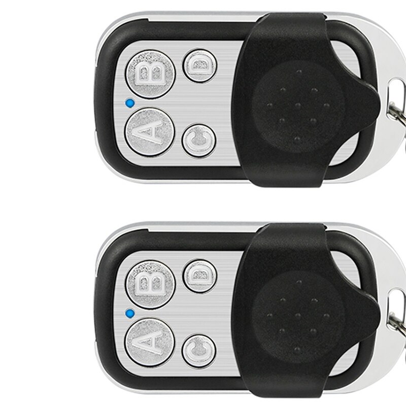 Copy Wireless Remote Control Key Metal Four-Button Electric Garage Door Key Universal Access