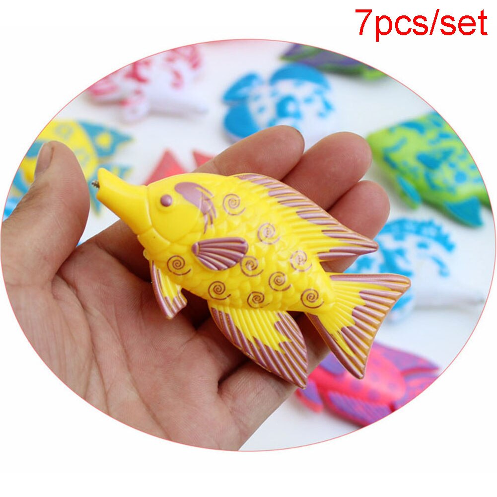 Magnetic Fishing Toy Kid Baby Educational Game Rod Fish Model Child Bath Time