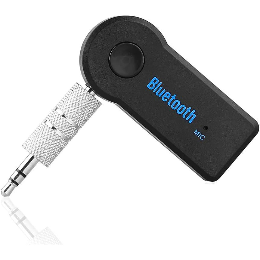 Aux Car Bluetooth Receiver 5.0 Interface 3.5mm Wireless Audio Adapter Hands Free Call Conversion Bluetooth Transmitter